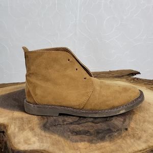 Cole Haan Boys Shoes Size 13 Brown Ankle Suede Formal Bootie Shoe